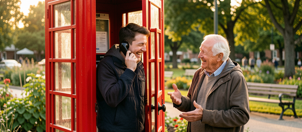 Des cabines téléphoniques pour rapprocher seniors et jeunes adultes aux États-Unis
