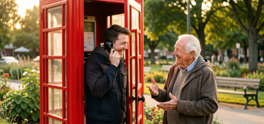 Des cabines téléphoniques pour rapprocher seniors et jeunes adultes aux États-Unis