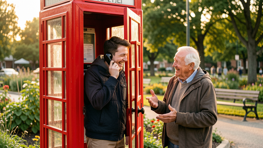 Des cabines téléphoniques pour rapprocher seniors et jeunes adultes aux États-Unis