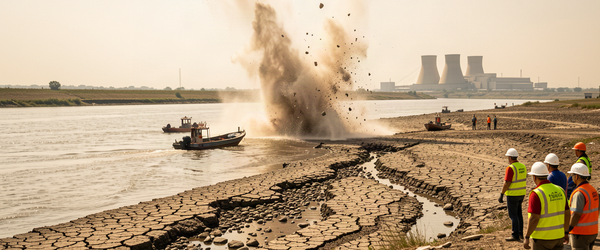 Canicule en Europe : la Roumanie dynamite le Danube pour sauver son réacteur nucléaire