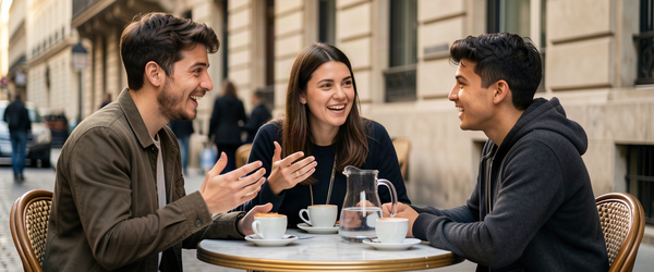 The French Filler Words You Actually Hear: Du Coup, Genre, and Voila