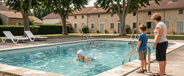 Les piscines rurales françaises, refuges essentiels menacés de fermeture