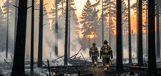 Les effets des incendies en Europe et en Amérique du Nord peuvent durer des années