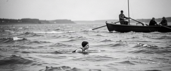 Gertrude Ederle, première femme à traverser la Manche à la nage