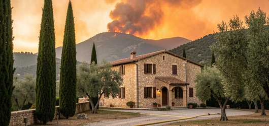 Les Clooney évacuent leur maison du Var menacée par un incendie