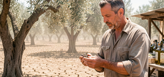 La hausse des prix de l’huile d’olive menace face aux sécheresses européennes