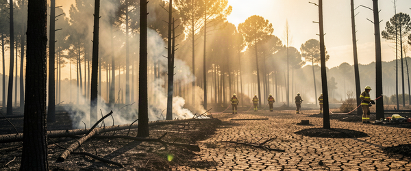 Près de 500 arrestations en France pour incendies criminels sur fond de canicule européenne
