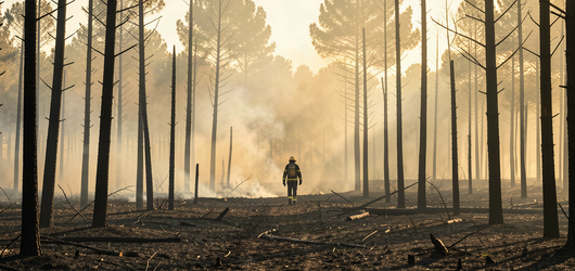 Profil et motivations des 514 personnes accusées d’incendies criminels en France