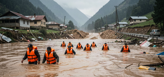 Inondations au Népal-Tibet : 543 morts et des milliers de disparus
