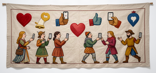 La tapisserie de Bayeux réinventée pour l’ère des réseaux sociaux