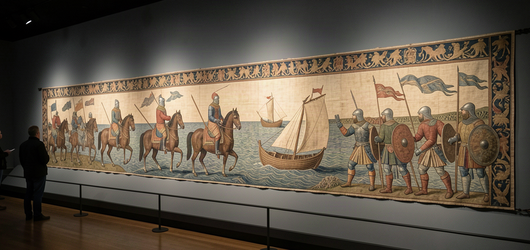 La tapisserie de Bayeux, symbole du rapprochement franco-britannique