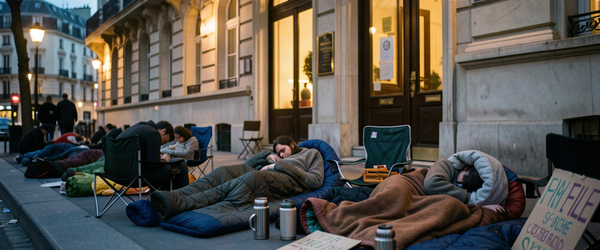 Des fans campent devant l’hôtel de Céline Dion avant son retour à Paris